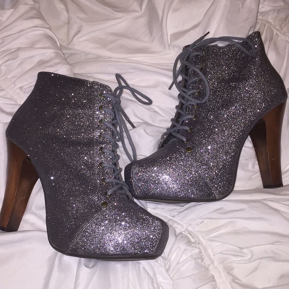 Sparkly Charlotte Russe Booties